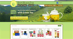 Desktop Screenshot of goodhealthteas.com